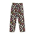 thumbnail image 5 of Xecao Rainbow Flowers Men's Straight Lounge Pajama Pants: The Ultimate in Comfortable Sleepwear, 5 of 9