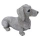 thumbnail image 4 of Dog Garden Statues DIY Lifelike Prevent Cracking Resin Dog Statues Home Decor for Courtyard Lawn Dachshund, 4 of 5