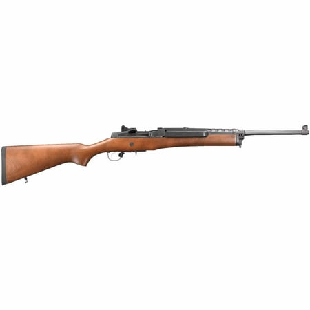 Ruger 5801 Mini-14 Ranch SA .223 Remington/5.56 NATO 18.5" 5+1, Hardwood Stock, Blue