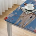 thumbnail image 4 of BANET Tablecloths Decorative Rectangle Tablecloth Washable Table Cover, Holiday Dinner, Wedding &amp; Dining, -Thanksgiving/Christmas white, 4 of 7
