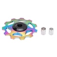 thumbnail image 3 of Ccdes Bicycle Rear Derailleur Roller, CNC Machining Bike Wheel Roller Pulley Sturdy 11T For Road Bike, 3 of 8