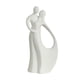 thumbnail image 1 of Estatua de pareja, figura de pareja de amantes, escultura decorativa coleccionable de abrazos para A, 1 of 9