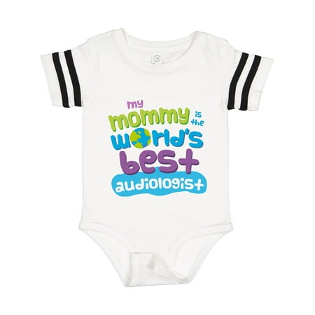 

Inktastic Audiologist Mom Quote Childs Gift Baby Boy or Baby Girl Bodysuit