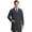 Charcoal, variant on Men's 36" 3-Pocket, 4-Button Lab Coat, Red, XL