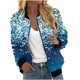 thumbnail image 2 of Chaquetas y abrigos casuales sin capucha de manga larga para mujer, chaqueta tipo cárdigan con bolsillo estampado, chaqueta con cremallera, abrigo casual de manga larga, abrigo de poliéster para mujer, 2 of 5