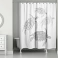 thumbnail image 2 of Creative Products Sea Turtle Team 2 71x74 Shower Curtain, 2 of 2