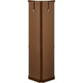 thumbnail image 6 of Corner Curio Cabinet, Floor Storage Cabinet with 5 Shelves and Lighting System, 70.5''Tall Corner Storage Organizer with Glass Doors for Living Room, Bedroom(E26 light bulb not included), 6 of 7