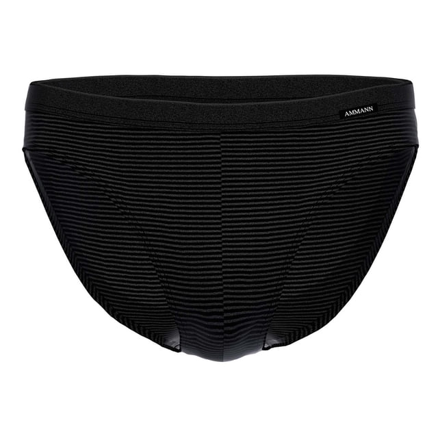 AMMANN calzoncillos para hombre - Jazz Pants Jeans, canalé fino, cintura suave, rayas tono sobre tono, mezcla de algodón Antracita XL (X-Large)