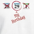 thumbnail image 3 of CafePress - Leap Year Calendar Hooded Sweatshirt - Pullover Hoodie, Hooded Sweatshirt, 3 of 4