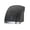 Black hand dryer, variant on Commercial Hand Drye Electric Compact Sensor, Automatic Hand Dryers High Speed Air Wiper 1800W For Bathroom ,Power as an Elephant