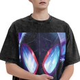 thumbnail image 3 of Spider-Man 230g Vintage Washed Drop Shoulder T-Shirt - Iron On, 3 of 7