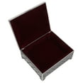 thumbnail image 3 of Caja De Almacenamiento Decorativa En Relieve De La Caja De La Baratija De La Joyería De La aleación Del Cinc Del Modelo De Rose Del Vintage, 3 of 7