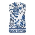 thumbnail image 4 of Pounoo Womens Tees Jungle Pattern Sleeveless Relaxed Fit Lightweight Comfy Shirts Casual Street Style Tops Beach Weekend Wear Gift, 4 of 6