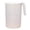 White, variant on JoyMoreHome Plastic Pitcher with Lids Hot and Cold Drink Pitcher Juice Milk Lemonade Coffee Iced Tea Pitcher 2L Juice Pitcher Plastic Water Pitcher Plastic Carafe
