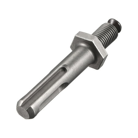 Thread Keyless Chuck - SDS Plus to 3/8-Inch Thread Keyless Drill Chuck Adapter Round Shank