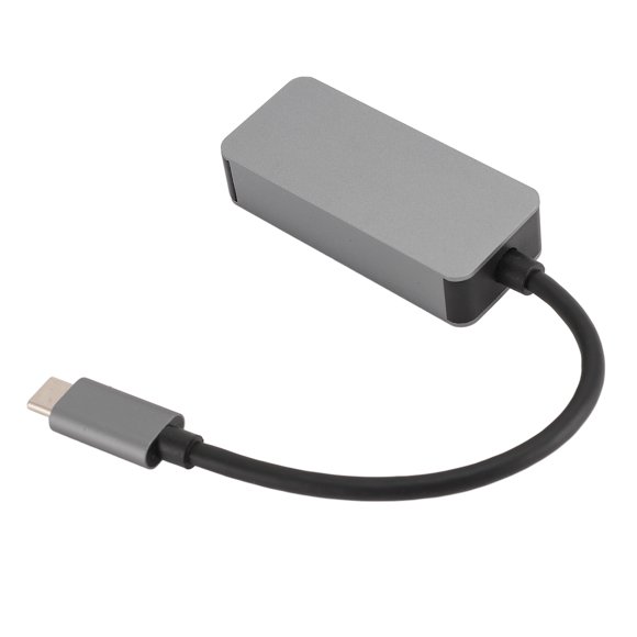 USB C To Ethernet Adapter, Aluminum Alloy Type C To RJ45 Ethernet Adapter Fast Heat Dissipation for Gaming