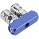 thumbnail image 4 of Conector rápido neumático de 12 mm con rosca hembra de 2/3/4/5 vías para conectar mangueras neumáticas y de aire (2 vías), 4 of 8