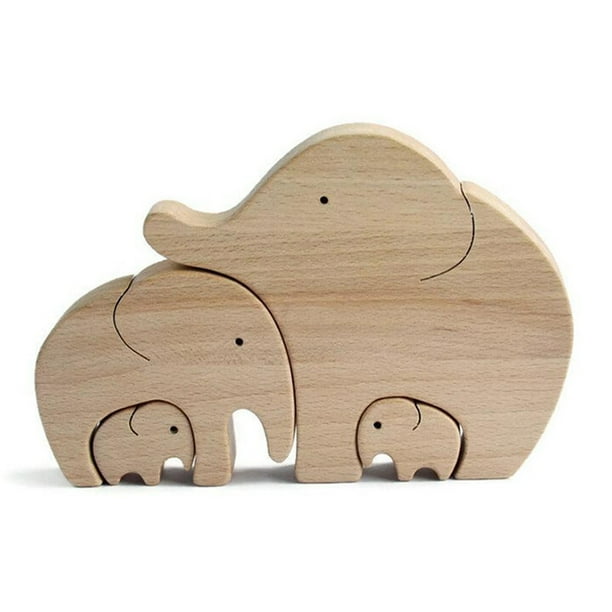 Elephant Mother And Child Wooden Ornament Best Mom In The World Printed Elephants And Baby Figurine Desktop Table Decor Mother S Day Gift For Wife Daughter Grandma Mother Walmart Com Walmart Com