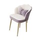 thumbnail image 4 of Silla de tocador con respaldo de terciopelo para escritorio, para el hogar, sala de estar, recepción de invitados Esponja, 4 of 8