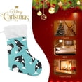 thumbnail image 4 of 1 Pack Killer Whale Pattern Christmas Stockings 17.7 Inch Gift Holders for Party Holiday Decorations Ornaments（785） Holiday Decor, 4 of 7