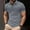 Gray, variant on HOMADLES polo Shirts for Men Pique polo Solid Casual polo Shirt Gray 2XL