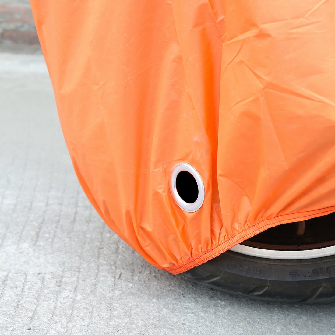 XXXL 190T Universal Motorcycle Cover, Waterproof Protection for Storage and Trailering, Multiple Sizes