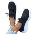 thumbnail image 5 of YOUYEDIAN Sneakers for Women Versatile Lace-up Comfy Breathable Fashion Soft Platform Sneakers Casual Sport Outdoor Walking Shoes, 5 of 5