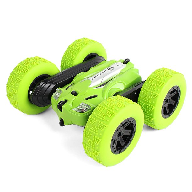 2.4GHz RC Stunt Car 360 Rotating Double Sided LED RC Flips Vehicles (Verde) Tmvgtek Nuevos Originales