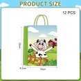 thumbnail image 3 of Vaca de granja, rancho, polluelo, animal, vajilla para fiesta de cumpleaños infantil, bandeja de papel, vaso de papel, pañuelos de papel, decoración, suministros para fiesta, 3 of 5