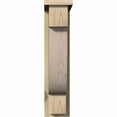 thumbnail image 2 of 6"W x 14"D x 26"H Alpine Rough Sawn Corbel w/Backplate, Douglas Fir, 2 of 9