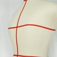 thumbnail image 6 of Colcolo Female Dress Form Mini 1/4 XS Size Mannequin Body for Small Clothing Display With Line Marking, 6 of 8
