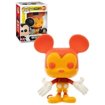 Funko POP! Disney #01 Mickey Mouse (Orange Colorways) - Funko Shop Limited Exclusive