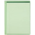 thumbnail image 2 of JAM Paper Plastic Padfolio, Green, 9 1/2 x 12 1/4 inches, Sold Individually, 2 of 3