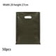 thumbnail image 4 of 50 piezas de bolsas de compras portátiles para el trabajo en casa, ropa de playa, regalos, embalaje de ropa, bolso de bolsillo de almacenamiento Almacenamiento y organización del hogar 20x27cm Inteprter HA075229-04, 4 of 6