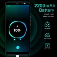 thumbnail image 2 of HOMBOTI Cell Phone Clearance Smartphone Straight Talk Smartphone Rino4 Pro Android 4.4.2 512MB 4GB SIM Phone Finger Face ID 2200mAh 5.45 Inch Celular, 2 of 7