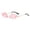 Pink, variant on Flame Sunglasses Glasses Gothic Bat Wing Glasses And Styles