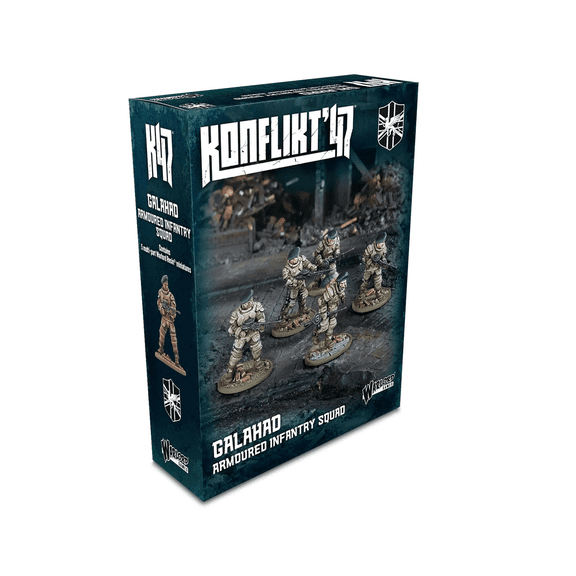 Konflikt '47: British: Galahad Armoured Infantry Squad