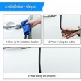 thumbnail image 3 of Car Door Edge Guards, (White) 16 Feet Universal U-Shaped Rubber Seal Protector Car Door Edge Guard for Most Cars, Door Edge Guards, 3 of 5