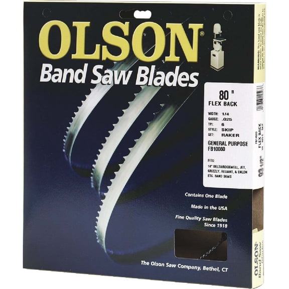 Olson Flex Back Band Saw Blade