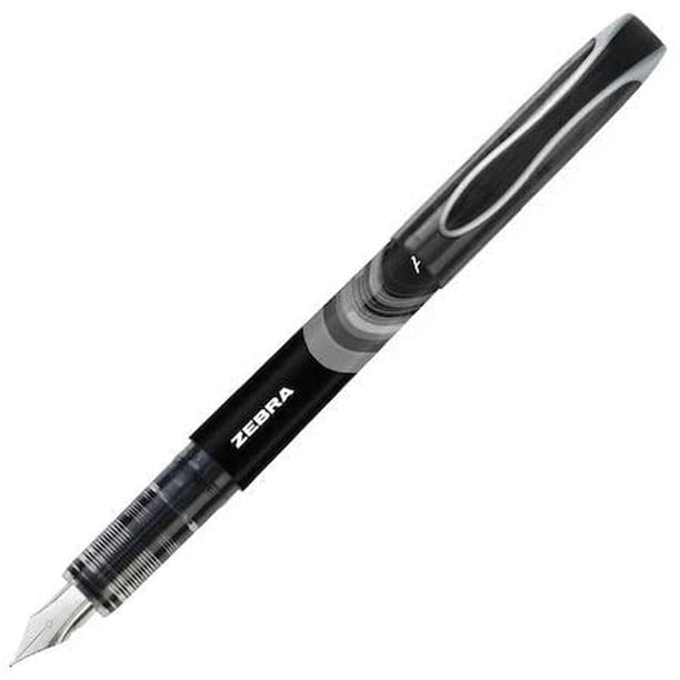 Zebra Fuente Disposable Fountain Pen Black (Pack of 12) Walmart.ca