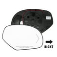 thumbnail image 2 of Unique Bargains 1 Pcs Car Rearview Right Side Heated Mirror Glass 15933019 W/ Backing Plate and Turn Signal for GMC Sierra, 2 of 7