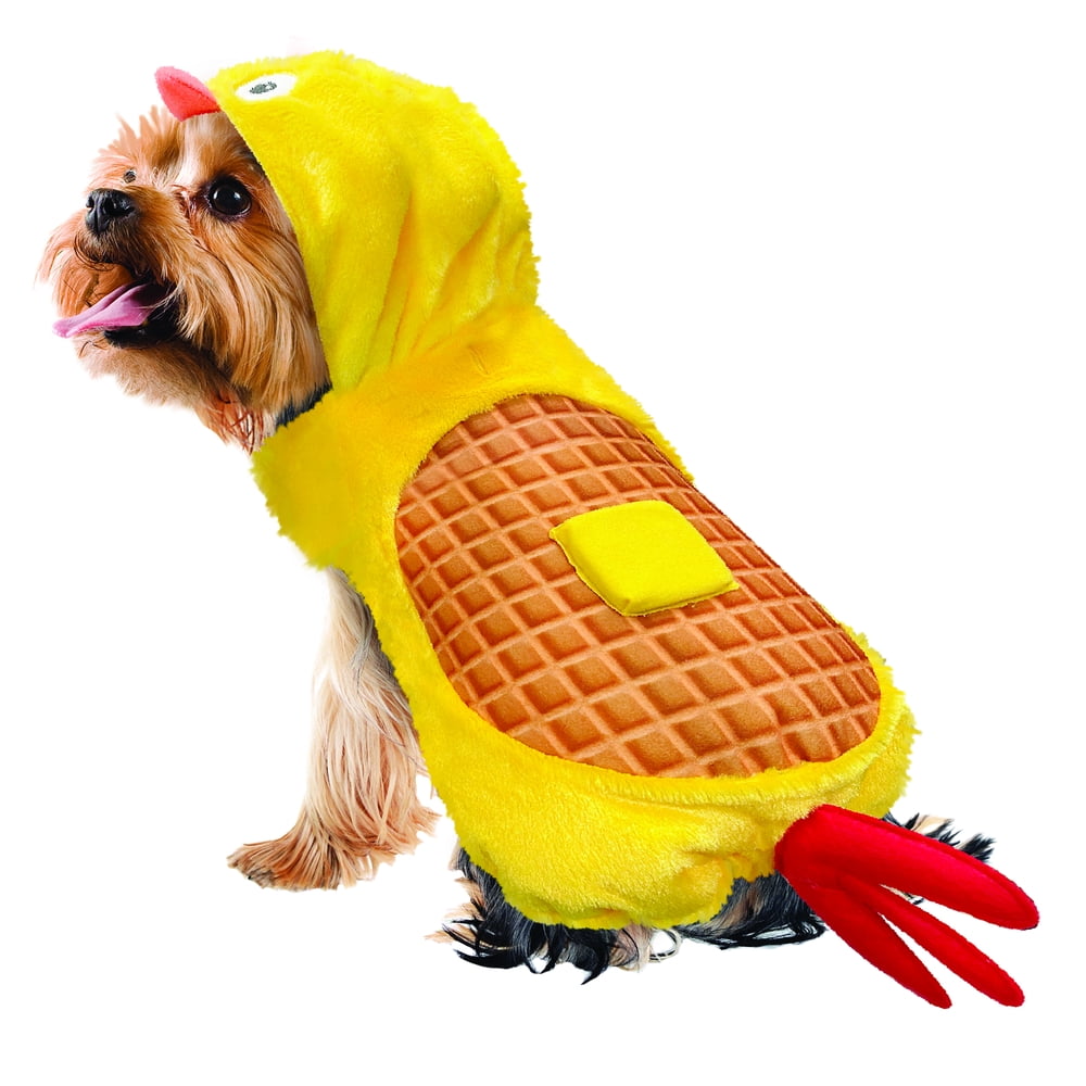 Way to Celebrate Halloween Chicken And Waffle Costume For Dogs, Small
