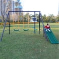 thumbnail image 5 of CIPACHO Outdoor Swing for Kids, Safe Design, Perfect Gift for Children 3-8 Years Old, Green, 5 of 9