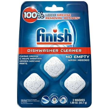 Finish In-Wash Dishwasher Cleaner: Clean Hidden Grease & Grime,