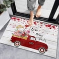 thumbnail image 4 of YingYouFu Valentines Day Doormat Welcome Doormat Floor Mat Entrance Door Rugs with Non Slip Rubber Backing for Indoor Outdoor Home Bathroom Decor, 4 of 6