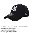 thumbnail image 2 of Bordado de letras moda hombres mujeres gorra de béisbol transpirable al aire libre ocio sol gorra de béisbol gorras de camionero visera de sol sombreros de pesca, 2 of 8