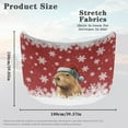thumbnail image 7 of Uorisanigo Car Hood Cover Christmas Capybara Print Hood Cover Durable Weatherproof Suitable for Most Automotive Sedans Trucks Pickup Sports Cars, Auto Accessories, 7 of 7