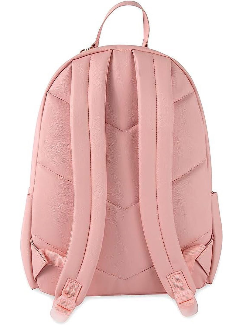 Trailmaker Multi Compartment Vinyl Backpack - Blush/Leopard each
