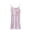 S10-Purple, variant on Rhuody Summer Pajamas For Girl Sleeveless Homewear Graphic Prints Top Pants Crewneck Sleepwear 4-5 Years Toddler Fashion Clothing Purple