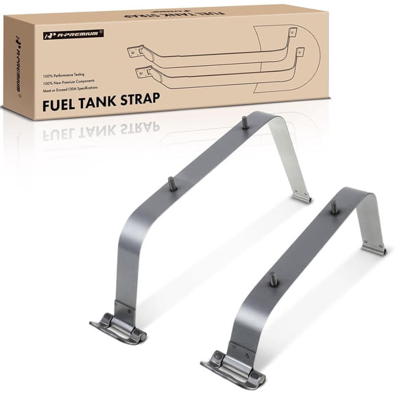 A-Premium Fuel Tank Straps Compatible with Toyota FJ Cruiser 2007-2014 V6 4.0L Petrol DOHC 2-PC Set